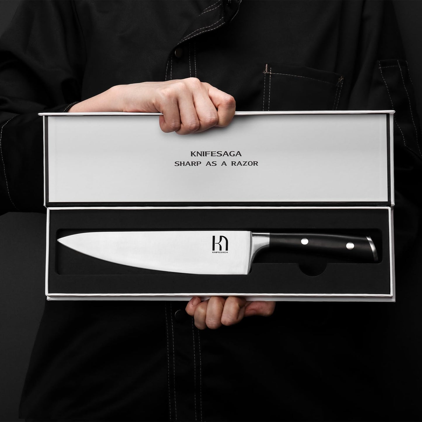 Knifesaga X3 Pro Chef Knife 8 inch